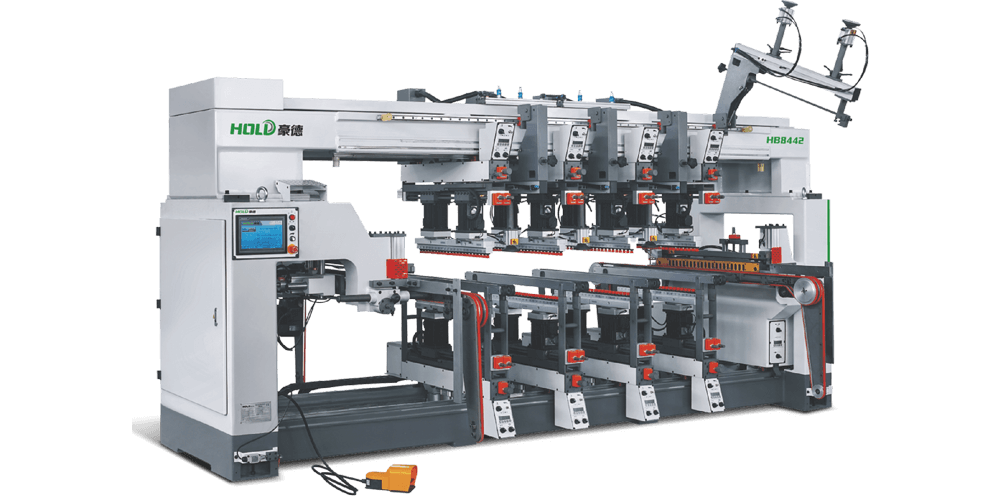 HB8442自动送料多排钻